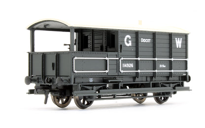 Pre-Owned 20 Ton Toad Brake Van GWR Grey 'Didcot' 114926