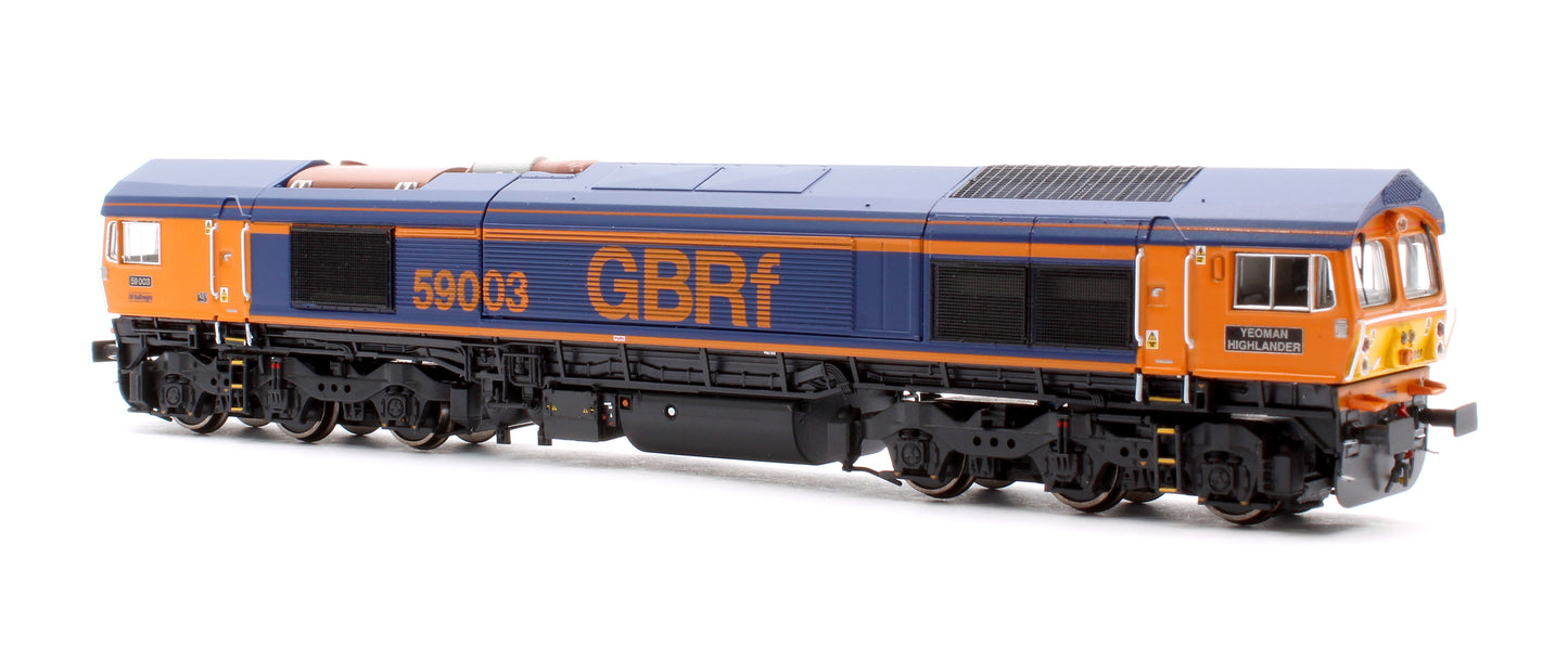 Class 59 59003 Revised GBRf livery June 2020 – present Diesel Locomotive