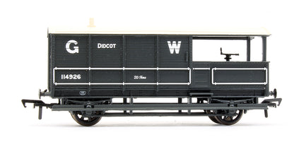 Pre-Owned 20 Ton Toad Brake Van GWR Grey 'Didcot' 114926