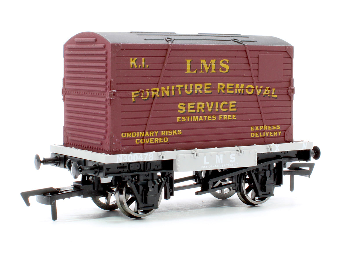 Pre-Owned 4F-037-009 Conflat & Container LMS K1 No.300478