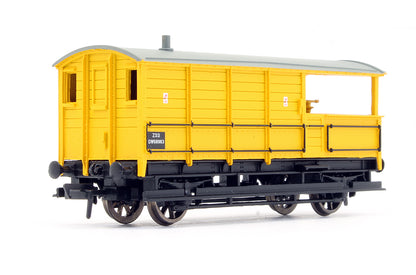 Pre-Owned 33-311 20 Ton Toad Brake Van Departmental Yellow