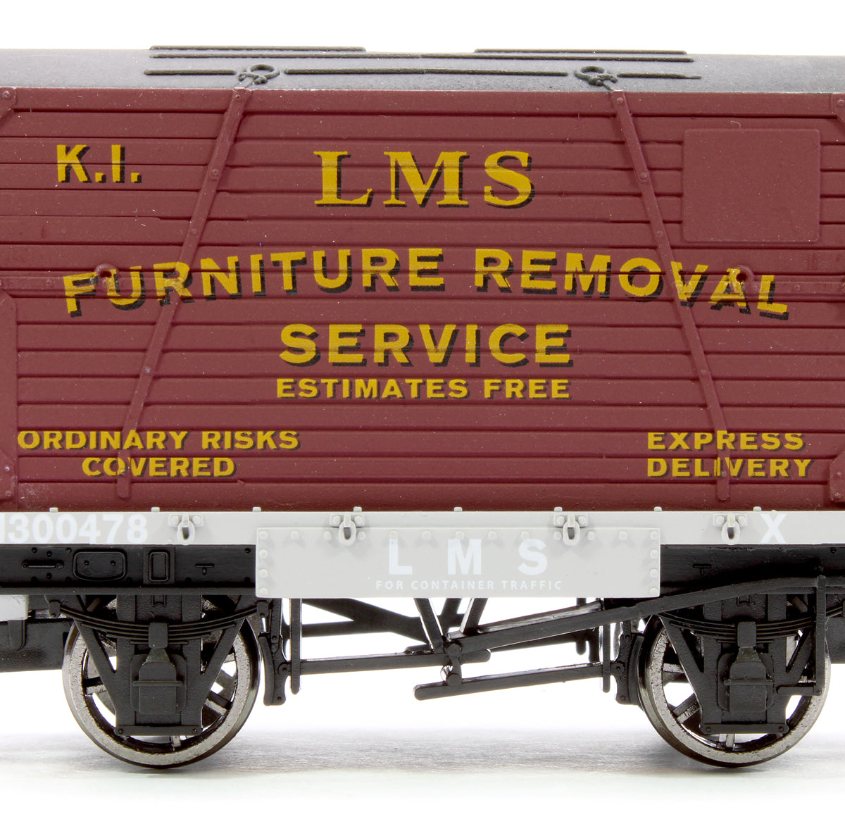 Pre-Owned 4F-037-009 Conflat & Container LMS K1 No.300478