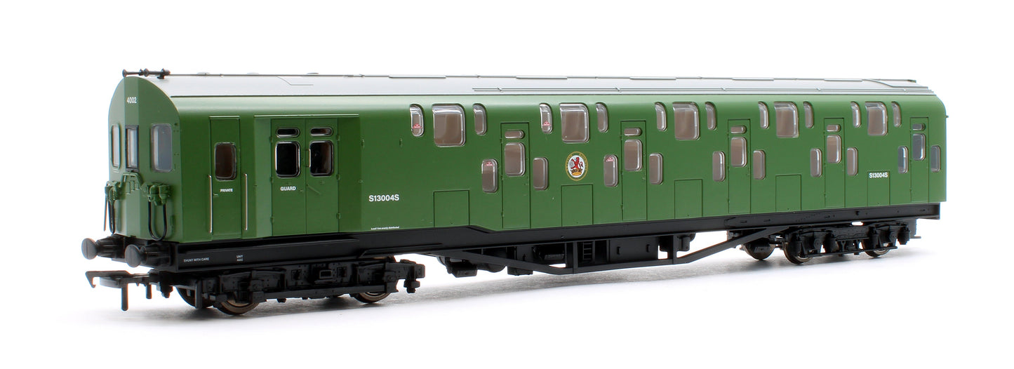 Pre-Owned KRM-4DD-OO-S-2-G Bulleid Class 4DD Double Decker 4 Car EMU 4002/4902 BR Green