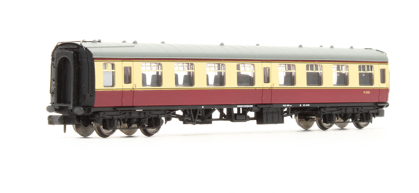 Pre-Owned BR Crimson & Cream MK1 SO Second Open Coach 'W3885'