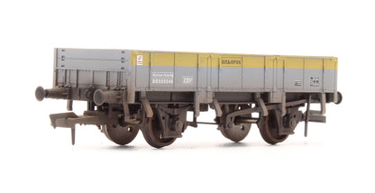 Pre-Owned 4F-060-003 Grampus Wagon Engineers Grey Yellow 'DB988546' - Custom Weathered