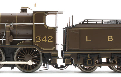 S4102-02 LB&SCR K Class 2-6-0 LBSC Umber Brown No.342 Steam Locomotive