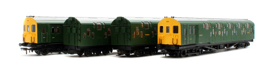 Bulleid Class 4DD Double Decker 4 Car EMU 4001/4901 BR Green with Full Yellow Ends - DCC Fitted