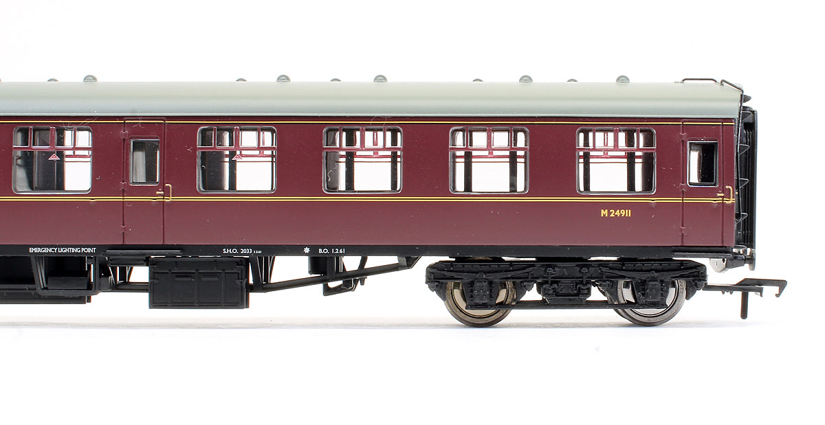 Pre-Owned BR Maroon MK1 Second Class Corridor SK Coach 'M24911'