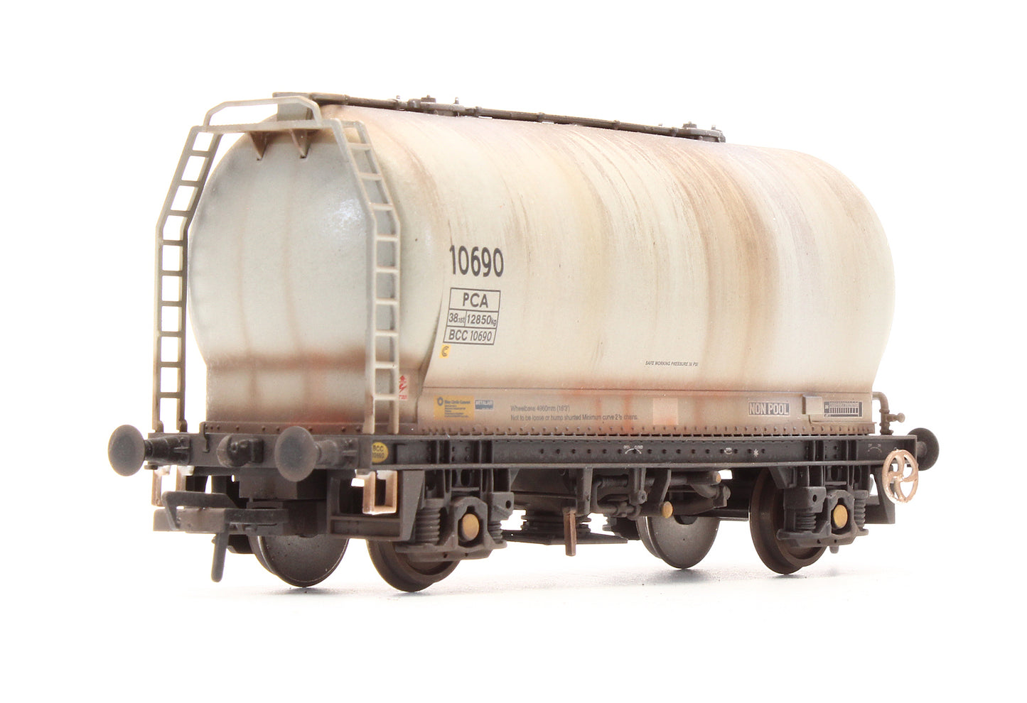 Pre-Owned 38-651A PCA Wagon Metalair Grey '10690' - Custom Weathered