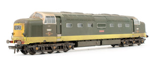 Pre-Owned Class 55 D9007 'Pinza' BR Two Tone Green Diesel Locomotive (DCC Sound Fitted & Custom Weathered)