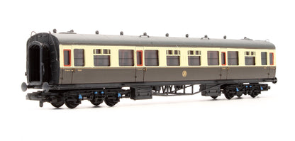 Pre-Owned 34-126 Collett 60' 3rd Chocolate & Cream GWR Shirt Button '7023'