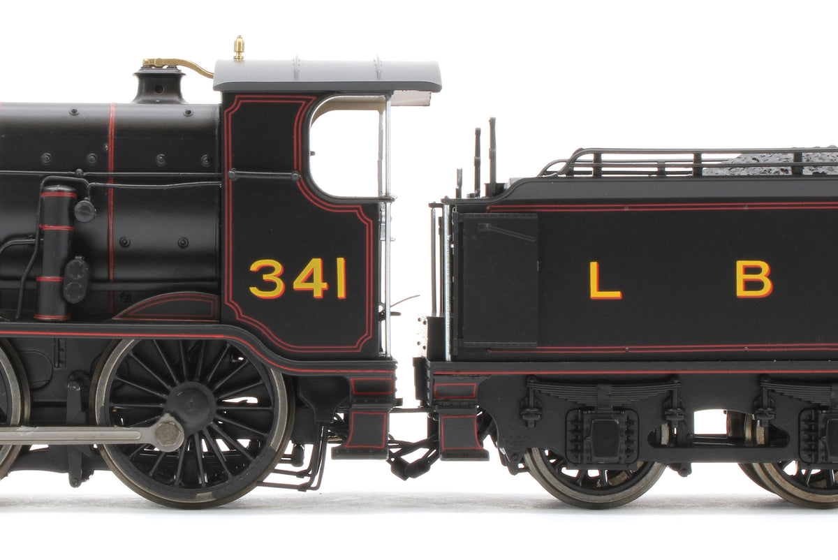 S4102-01 LB&SCR K Class 2-6-0 LBSC Black No.341 Red Lining Steam Locomotive