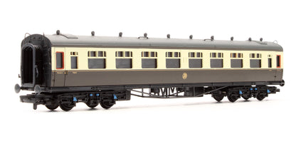 Pre-Owned 34-126 Collett 60' 3rd Chocolate & Cream GWR Shirt Button '7023'
