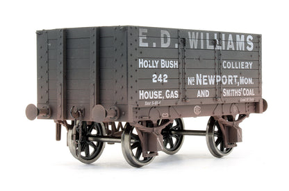 Pre-Owned 'E.D Williams' 7 Plank 3 Door Wagon No.242 - Weathered