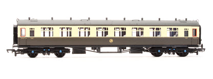 Pre-Owned 34-126 Collett 60' 3rd Chocolate & Cream GWR Shirt Button '7023'