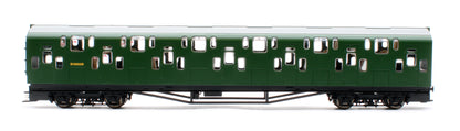 Bulleid Class 4DD Double Decker 4 Car EMU 4001/4901 BR Green with Full Yellow Ends - Sound Fitted