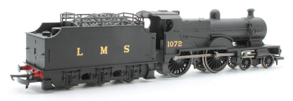 Pre-Owned RailRoad Class 4P 1072 Compound LMS Black 4-4-0 Steam Locomotive