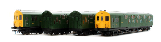 Bulleid Class 4DD Double Decker 4 Car EMU 4002/4902 BR Green with Full Yellow Ends - Sound Fitted