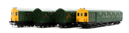 Bulleid Class 4DD Double Decker 4 Car EMU 4002/4902 BR Green with Full Yellow Ends - DCC Fitted