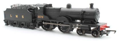 Pre-Owned RailRoad Class 4P 1072 Compound LMS Black 4-4-0 Steam Locomotive