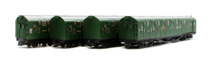 Bulleid Class 4DD Double Decker 4 Car EMU 4002/4902 BR Green with Full Yellow Ends - DCC Fitted