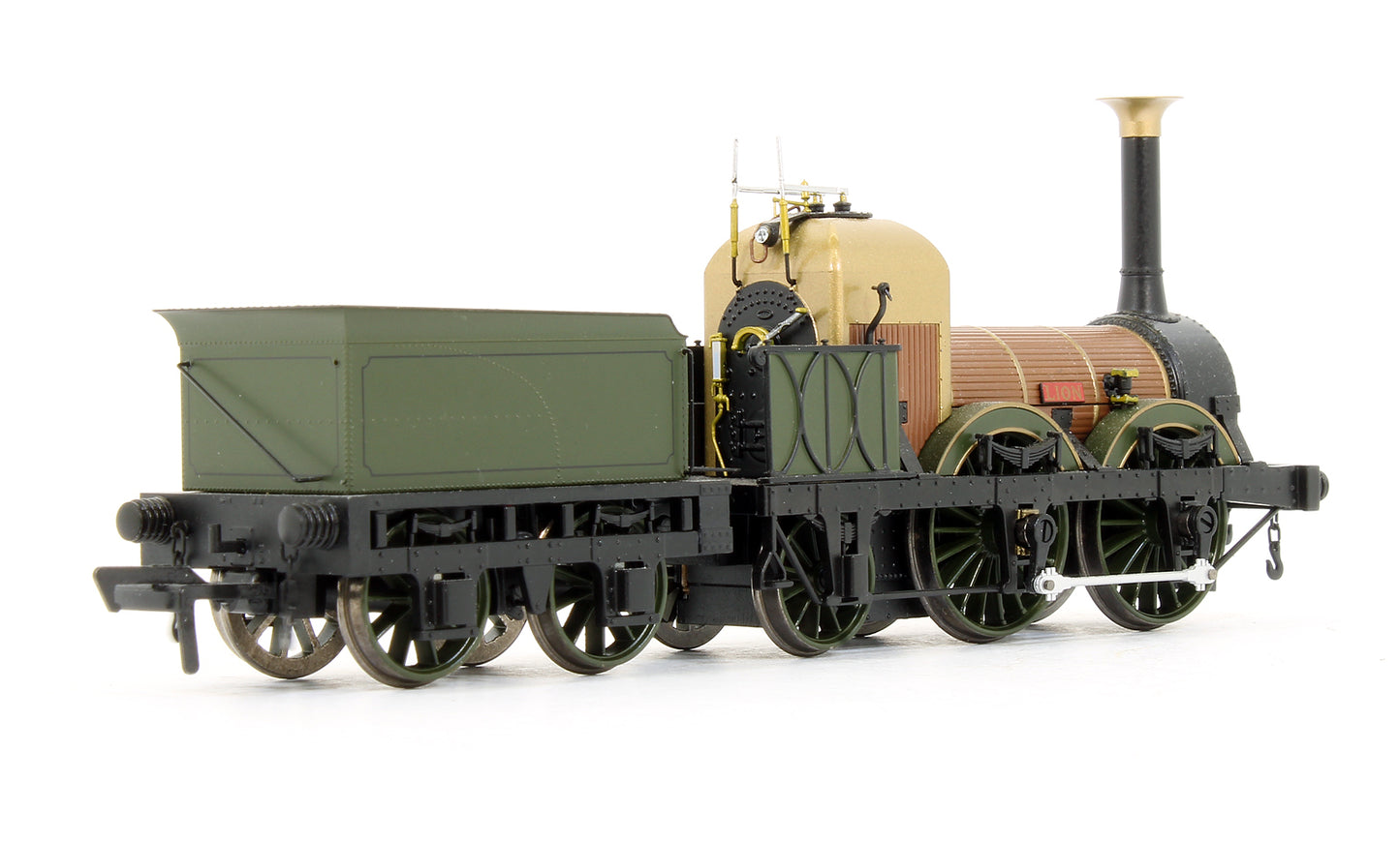 Pre-Owned Liverpool & Manchester Railway 0-4-2 Lion Locomotive (1980 Condition) DCC Sound