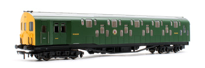 Bulleid Class 4DD Double Decker 4 Car EMU 4002/4902 BR Green with Full Yellow Ends - DCC Fitted
