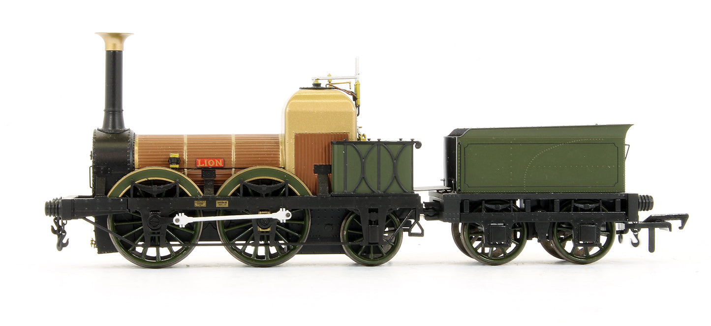 Pre-Owned Liverpool & Manchester Railway 0-4-2 Lion Locomotive (1980 Condition) DCC Sound