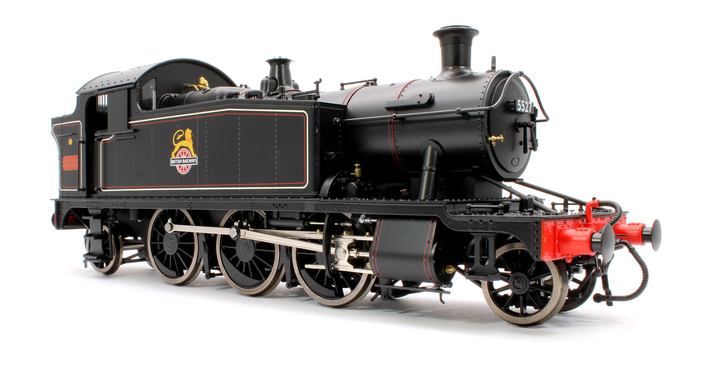 Class 55xx 2-6-2 BR Early Crest BR Lined Black 5527 Steam Locomotive