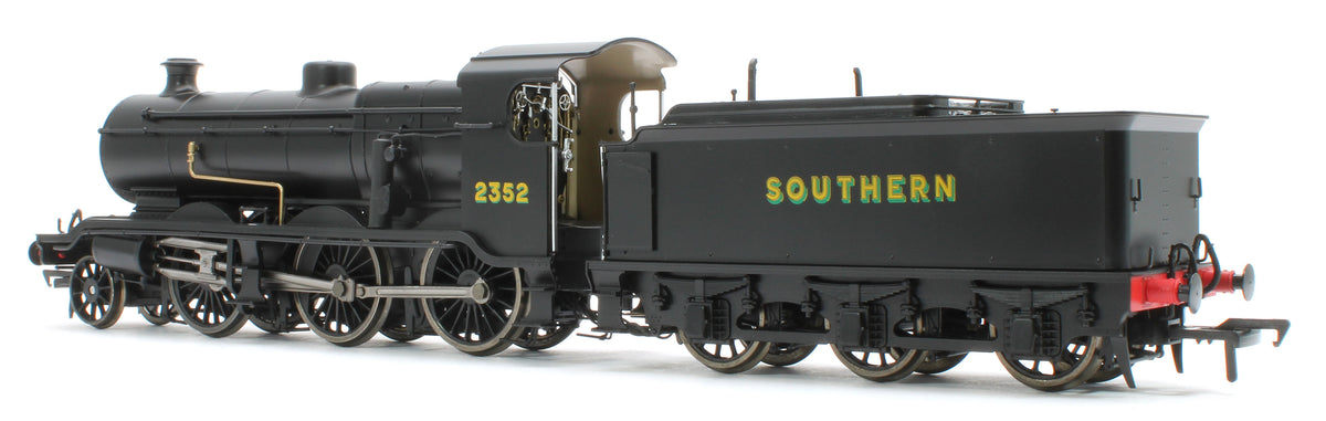 S4102-07 LB&SCR K Class 2-6-0 Southern Bulleid War Time Black No.2352 Steam Locomotive