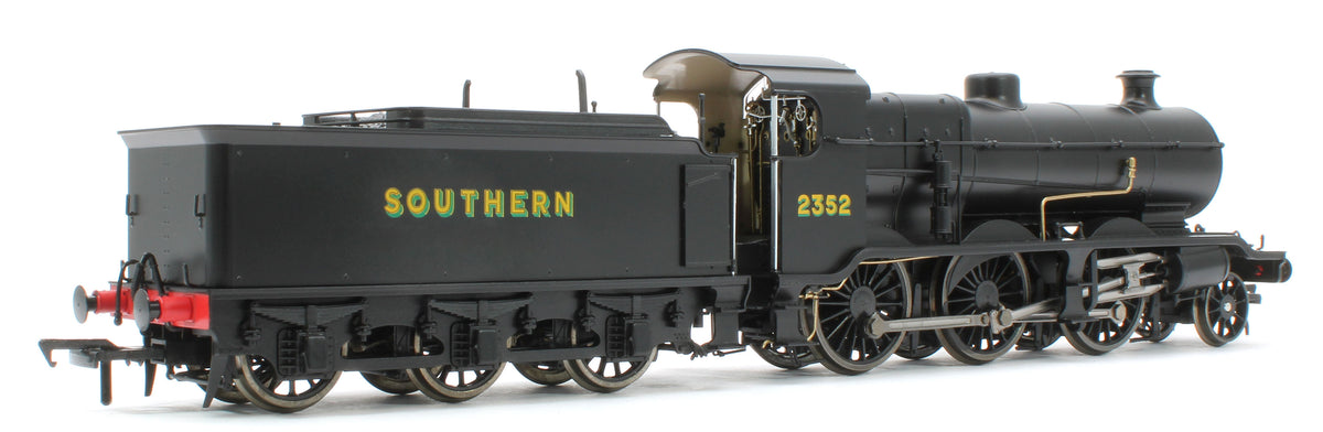S4102-07 LB&SCR K Class 2-6-0 Southern Bulleid War Time Black No.2352 Steam Locomotive