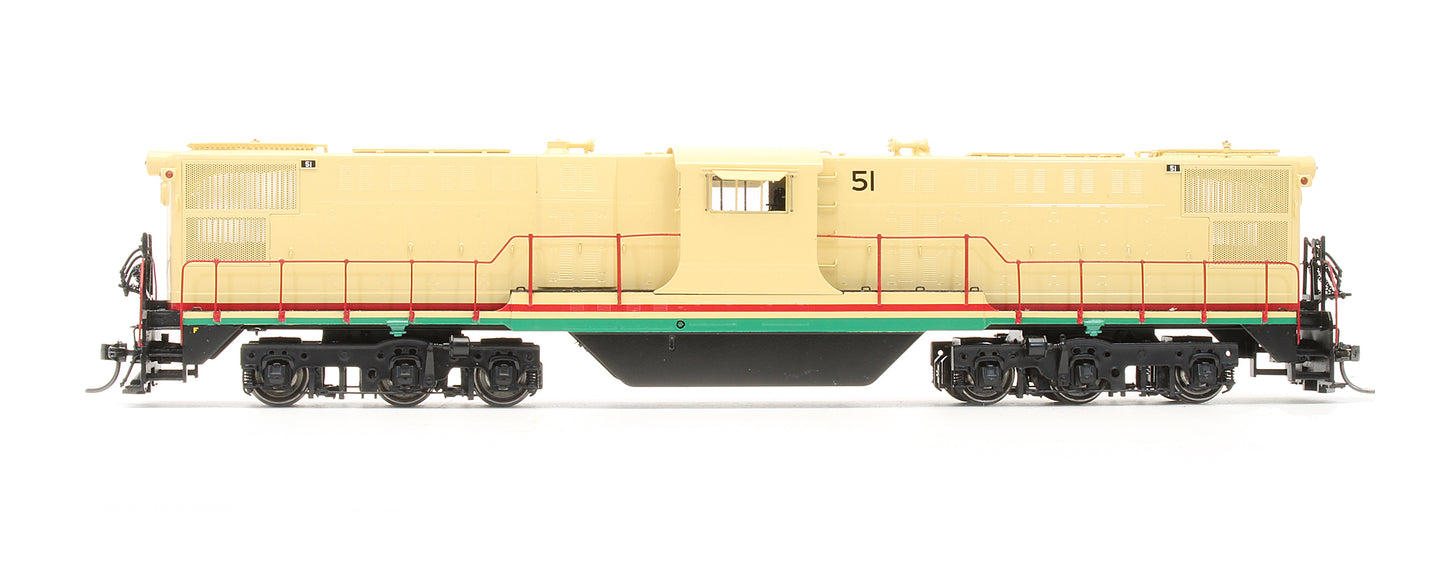 Pre-Owned Brass - Baldwin Center Cab Diesel Locomotive Peabody - Road #51 - DCC Sound