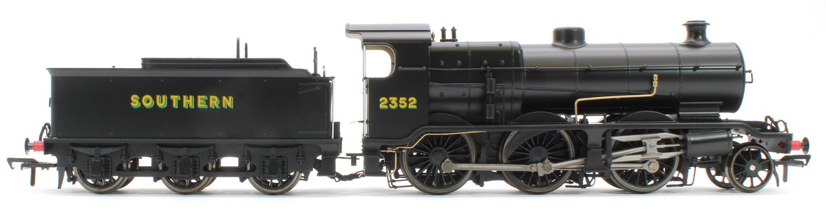 S4102-07 LB&SCR K Class 2-6-0 Southern Bulleid War Time Black No.2352 Steam Locomotive