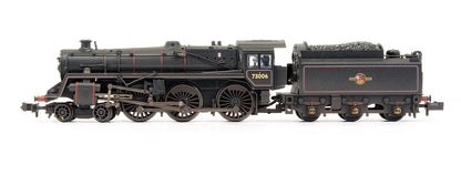 Pre-Owned BR Standard 5MT with BR1 Tender 73006 BR Lined Black Late Crest - Custom Weathered