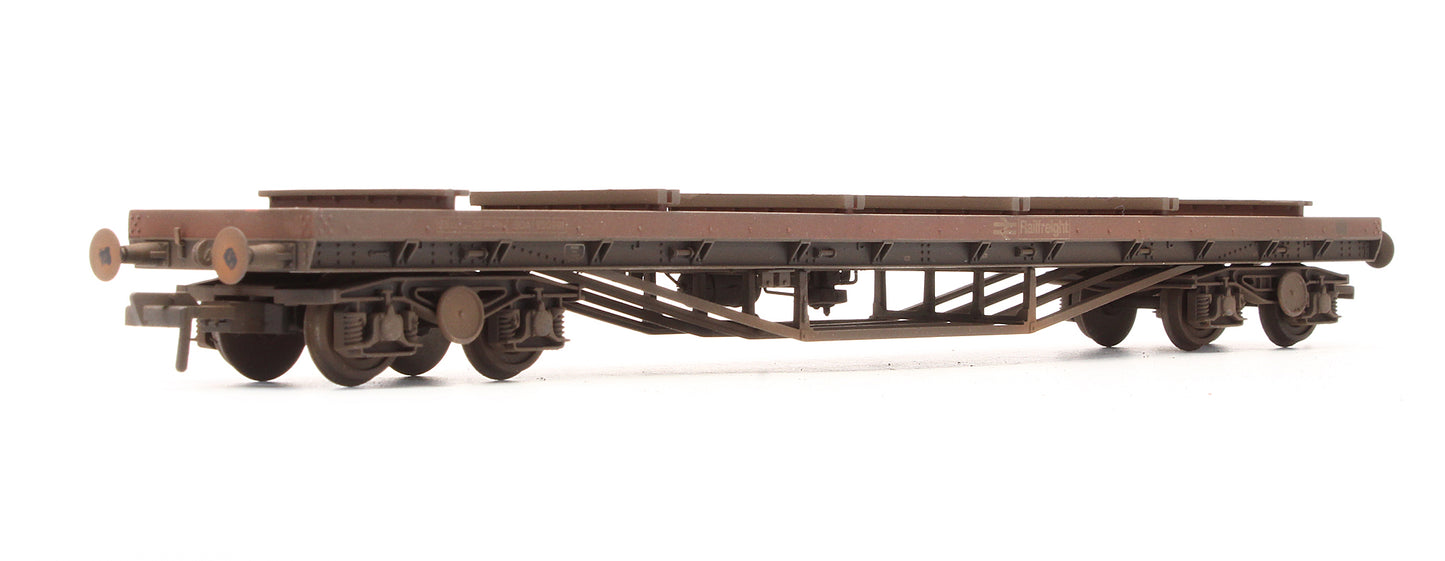 Pre-Owned 38-159 BDA Bogie Bolster Wagon Railfreight '950991' - Custom Weathered