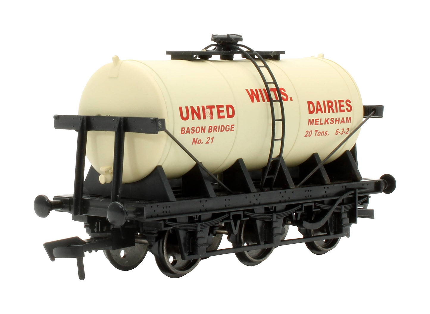 Pre-Owned 20T Tank Wagon Wilts United Dairies 'No. 21'