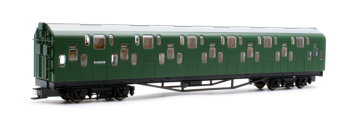 Bulleid Class 4DD Double Decker 4 Car EMU 4001/4901 BR Green with Small Yellow Ends