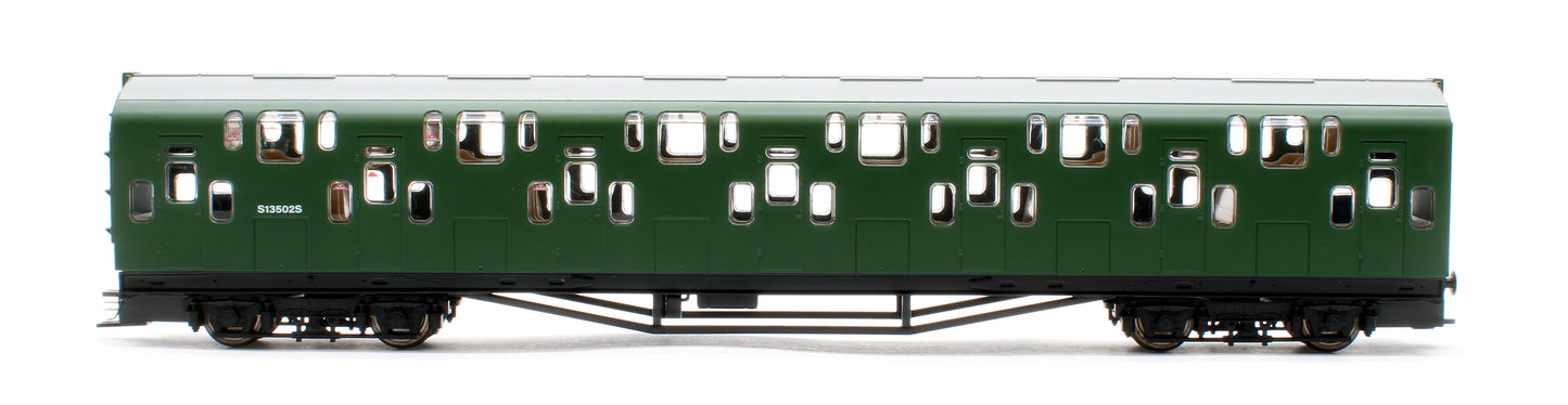 Bulleid Class 4DD Double Decker 4 Car EMU 4001/4901 BR Green with Small Yellow Ends - Sound Fitted