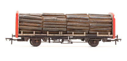 Pre-Owned 38-300 OTA Timber Carrier Wagon Railfreight With Lumber Load - Custom Weathered