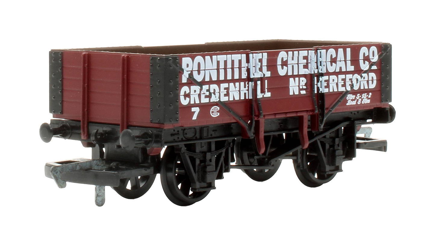 Pre-Owned R6072 8T 5 Plank Wagon Pontinthel Chemical 'No. 7'
