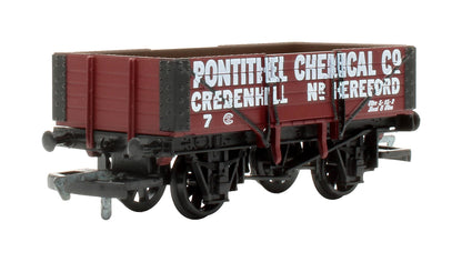 Pre-Owned R6072 8T 5 Plank Wagon Pontinthel Chemical 'No. 7'