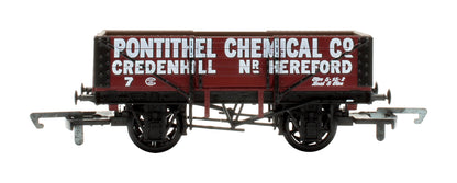 Pre-Owned R6072 8T 5 Plank Wagon Pontinthel Chemical 'No. 7'