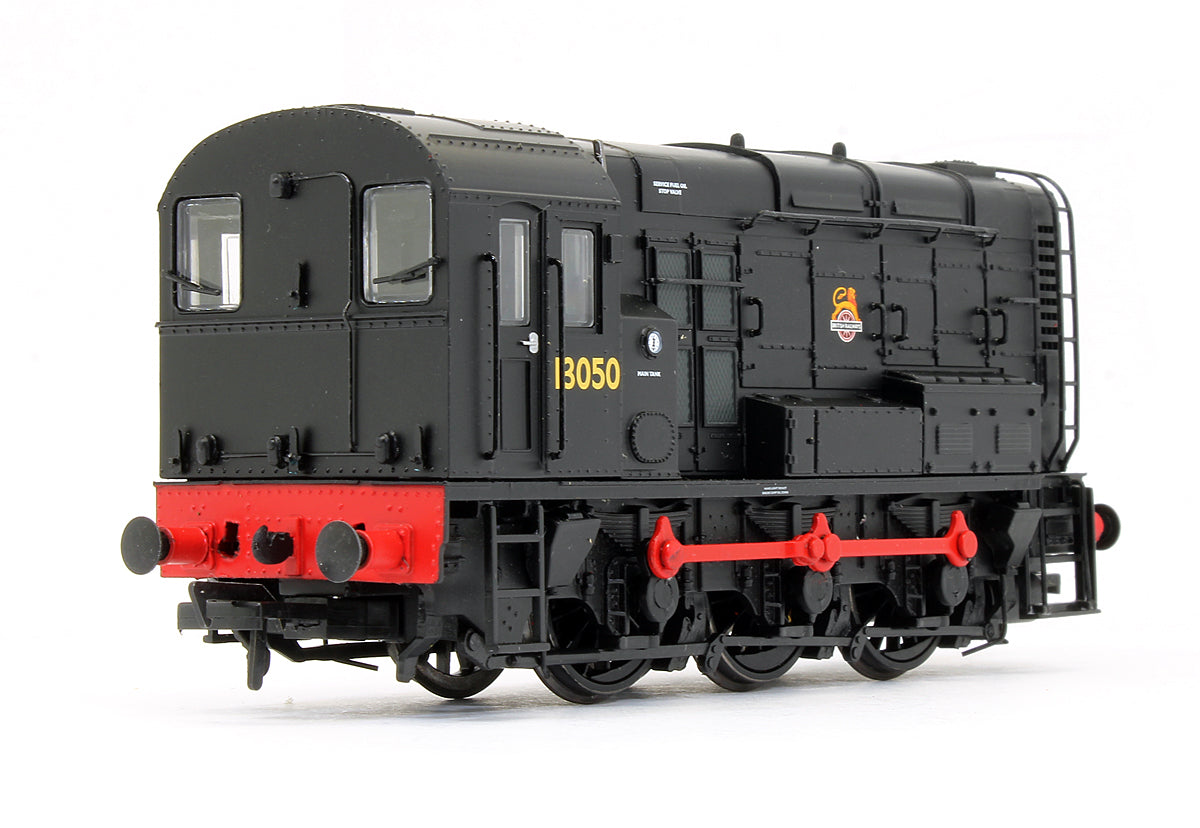 Pre-Owned Class 08 13050 BR Black Early Emblem Diesel Shunter Locomotive