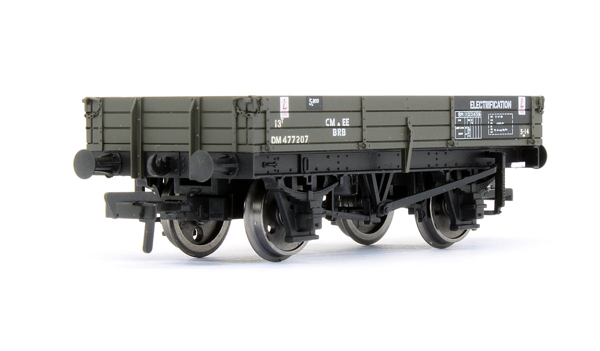 Pre-Owned 37-931 3 Plank Wagon BR Departmental Olive Green