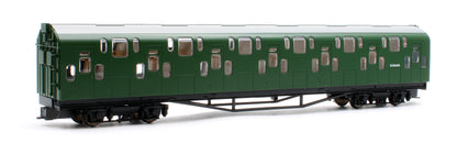 Bulleid Class 4DD Double Decker 4 Car EMU 4002/4902 BR Green with Small Yellow Ends