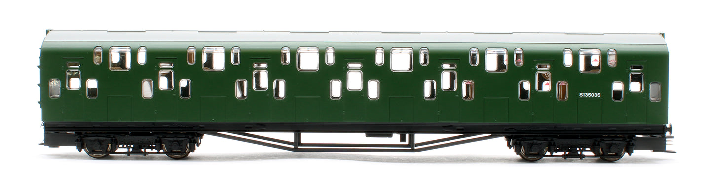 Bulleid Class 4DD Double Decker 4 Car EMU 4002/4902 BR Green with Small Yellow Ends - DCC Fitted
