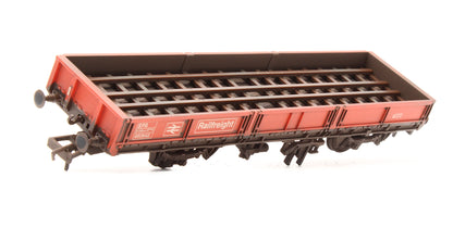 Pre-Owned E87034 BR SPA Open Wagon BR Railfreight Red 460842 - Custom Weathered
