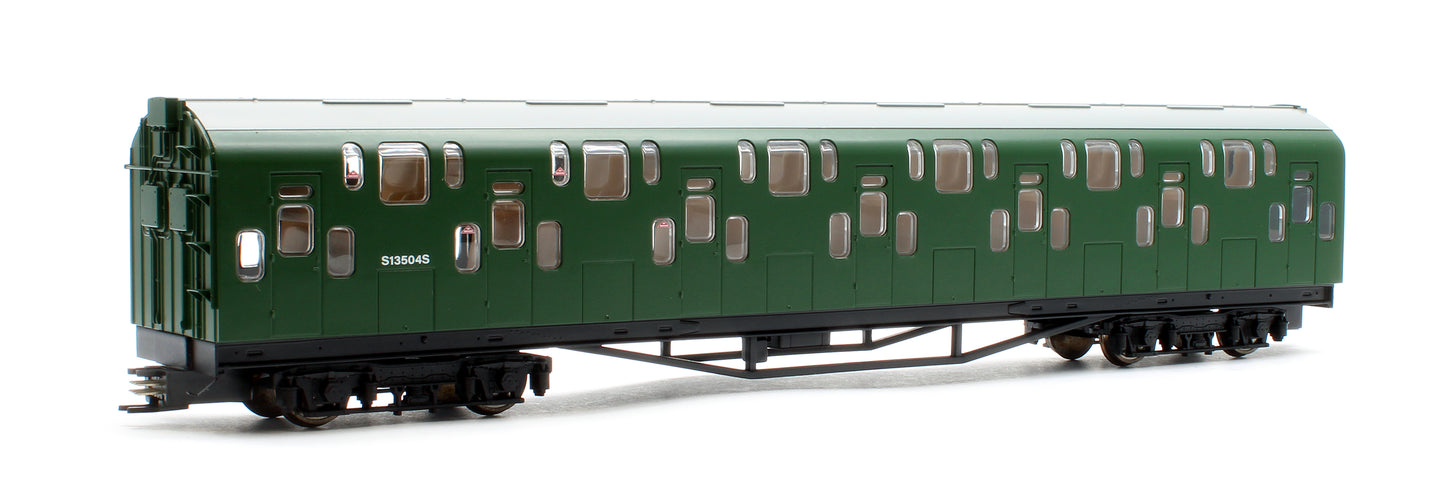 Bulleid Class 4DD Double Decker 4 Car EMU 4002/4902 BR Green with Small Yellow Ends - DCC Fitted