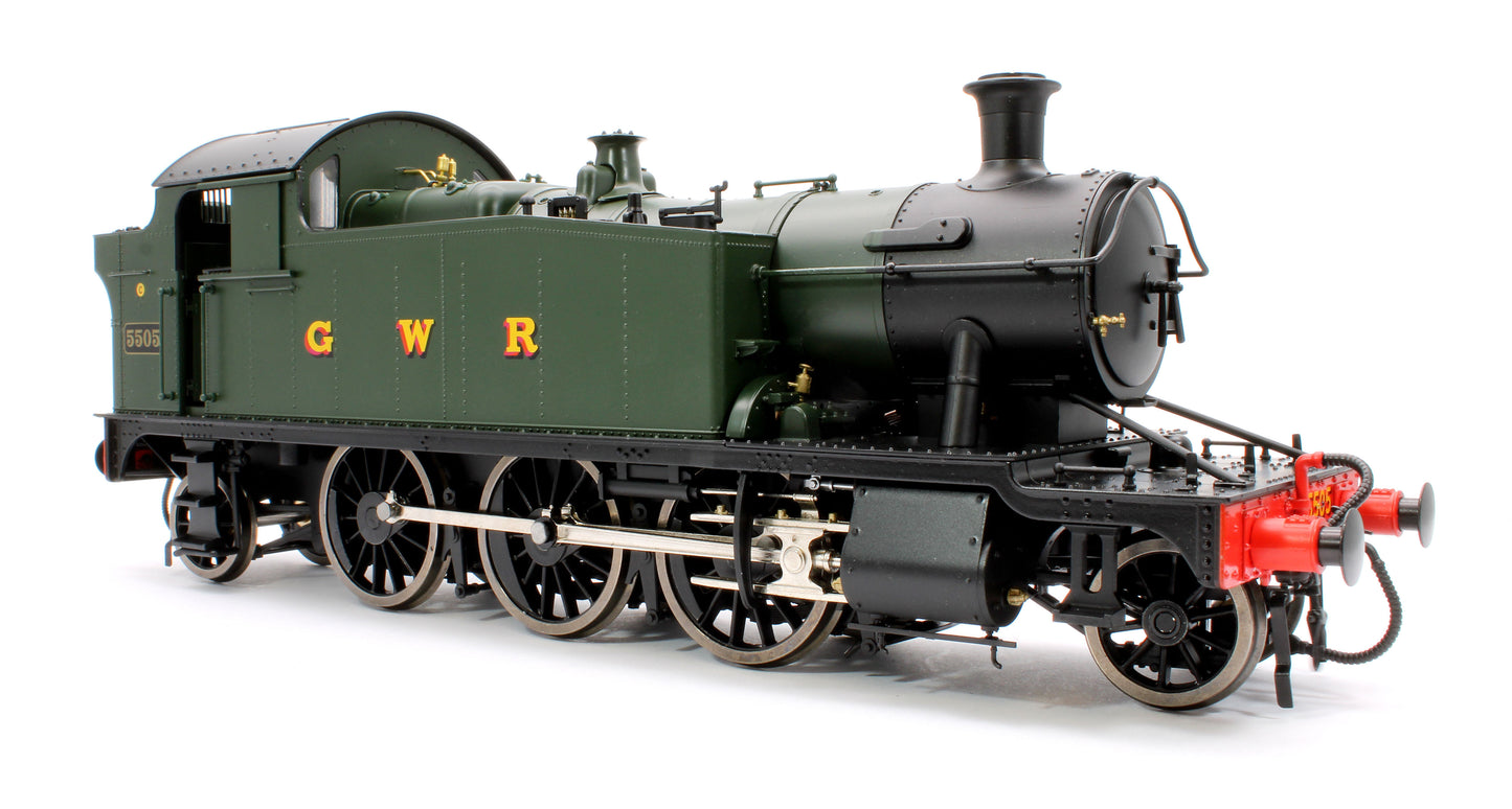 Class 55xx 2-6-2 ‘GWR’ GWR Green 5505 Steam Locomotive - DCC Sound Fitted