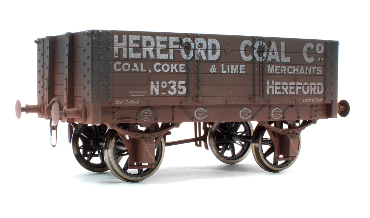 5 Plank 9Ft Hereford Coal 35 - Weathered